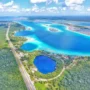 Danau Tujuh Warna Bacalar, Versi Asia Tenggara