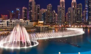 The Dubai Fountain, Tarian Air Raksasa di Jantung Downtown Dubai