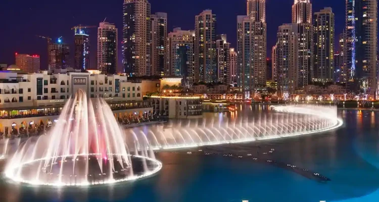 The Dubai Fountain, Tarian Air Raksasa di Jantung Downtown Dubai
